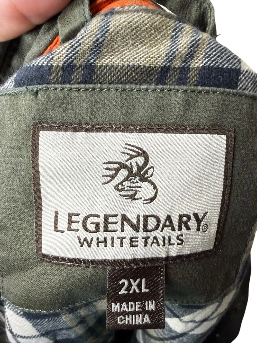 Legendary Whitetails Olive Green Utility Shirt Jacket
